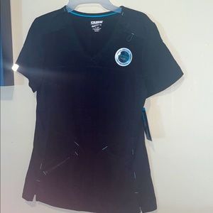 Brand new black scrub set size XS